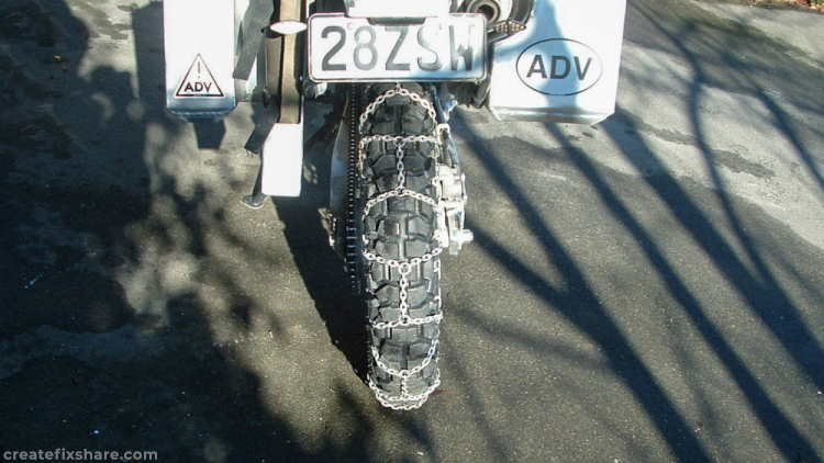 Photo 11 of Making Motorbike Snow Chains