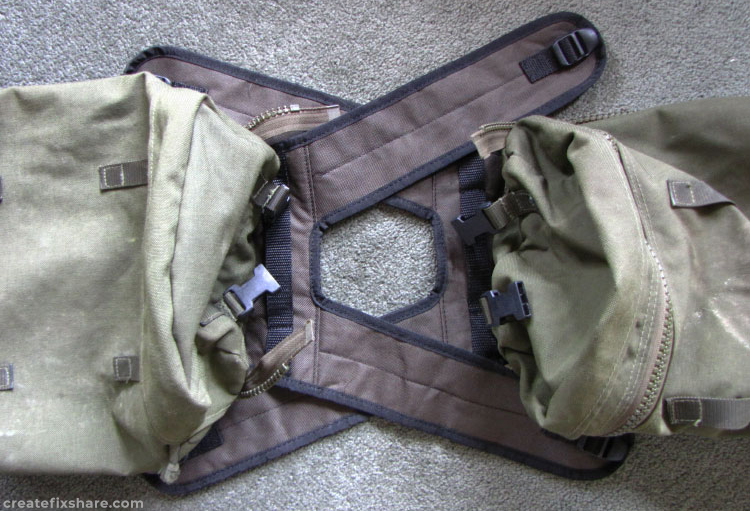 Photo 4 of Making Tank Panniers From Backpacks