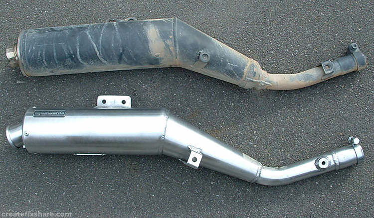 Photo 2 of DRZ250 Performance Exhaust