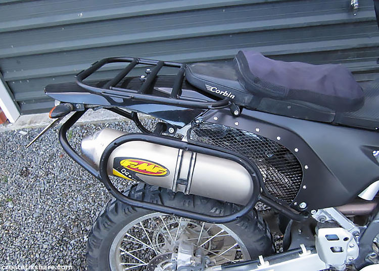 Photo 1 of Building DRZ400 Pannier Racks and Top Rack