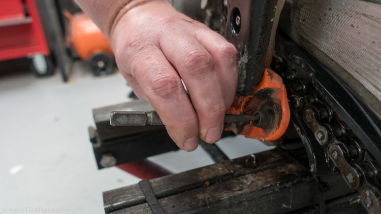 Photo 3 of Fixing a Broken Kickstand Bolt on a KTM EXC