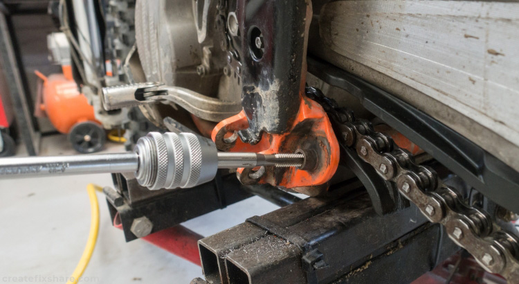 Photo 20 of Fixing a Broken Kickstand Bolt on a KTM EXC