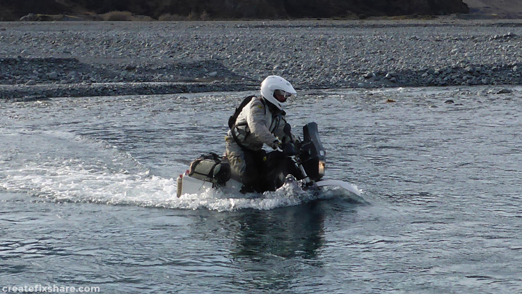 Photo 9 of Plumbing Motorbike Carburettors For Deep Water Crossings